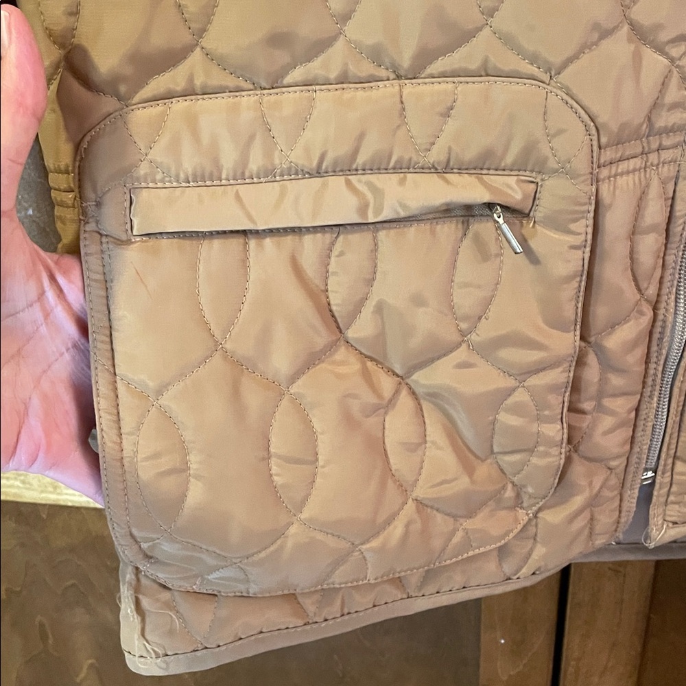Prolog Tan Quilted Jacket - Picture 5 of 9